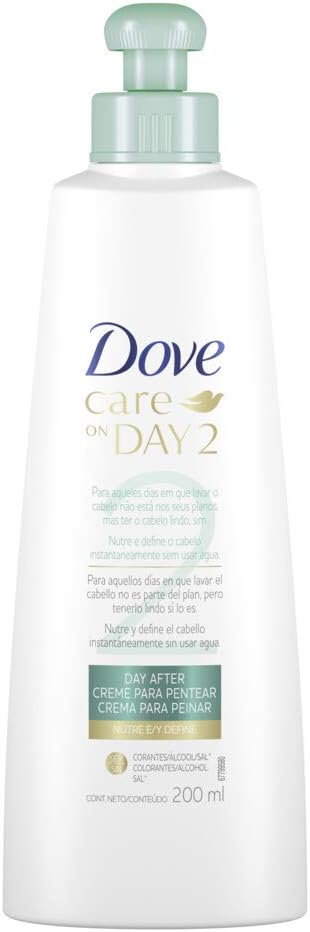 Creme Para Pentear Dove Care On Day 2 200ml