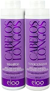 Kits Shampoo e Condicionador 800ml Eico (Diversas linhas)