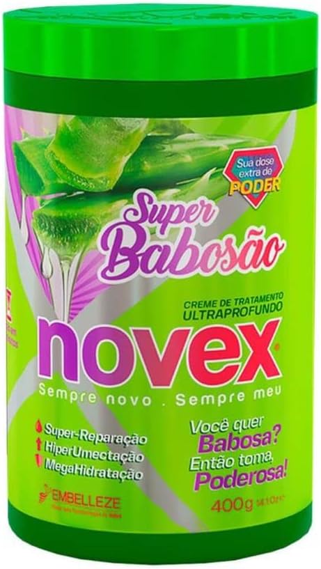 Creme de Tratamento Novex Super Babosão 400g