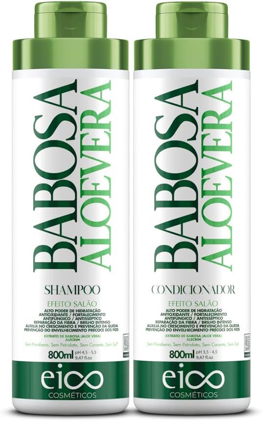 Kits Shampoo e Condicionador 800ml Eico (Diversas linhas)