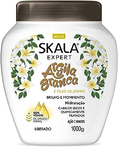 Creme de Tratamento Skala (hidratação + Reconstrução) Argila Branca - 1Kg