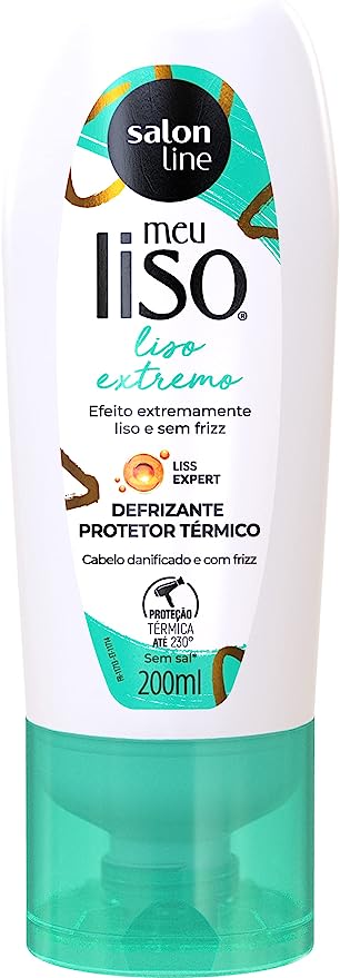 Defrizante Protetor Térmico Salon Line Meu Liso Extremo 200ml