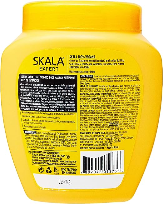 Creme de Tratamento Skala (Hidratação) Amido de milho - 1Kg