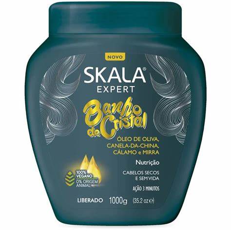 Creme de Tratamento Skala (Hidratação) Banho de Cristal - 1kg