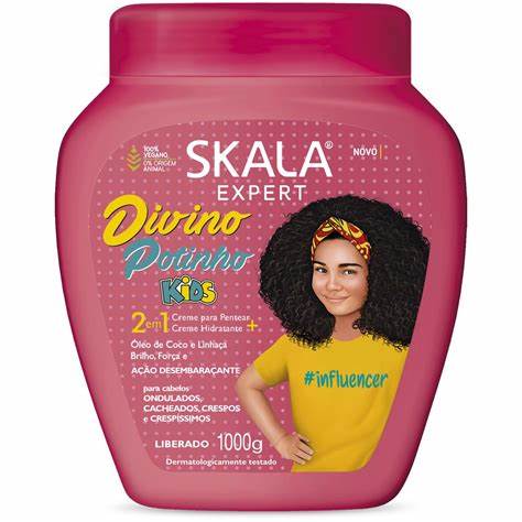 Skala Divino Potinho Kids Creme 2 em 1 - 1Kg